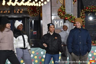 Lorna Courtney, Philippe Arroyo and The Cast of &Juliet Photo