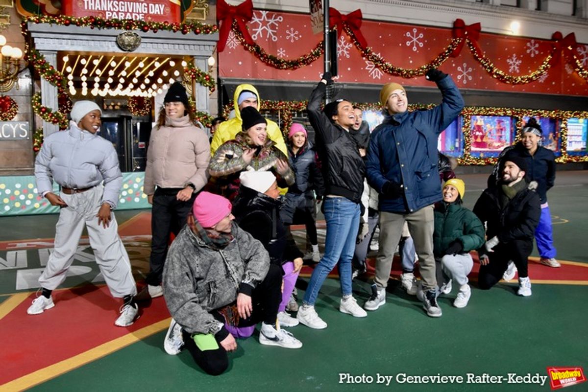 Lorna Courtney, Philippe Arroyo and The Cast of &Juliet at 