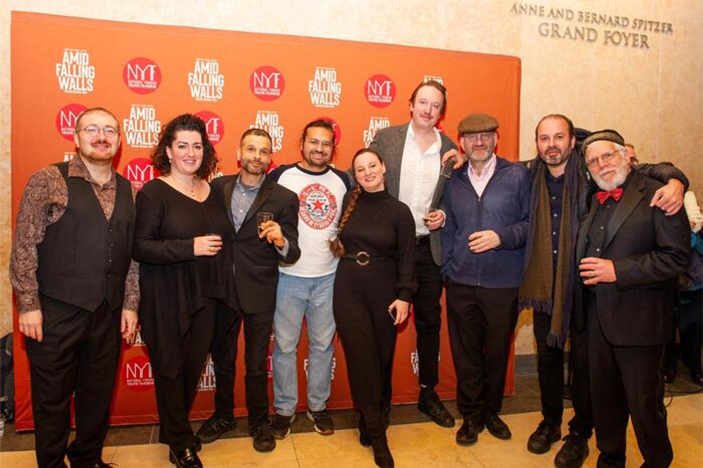 Photos: Inside Opening Night of AMID FALLING WALLS at the National Yiddish Theatre Folksbiene Photos: Inside Opening Night of AMID FALLING WALLS at the National Yiddish Theatre Folksbiene Image