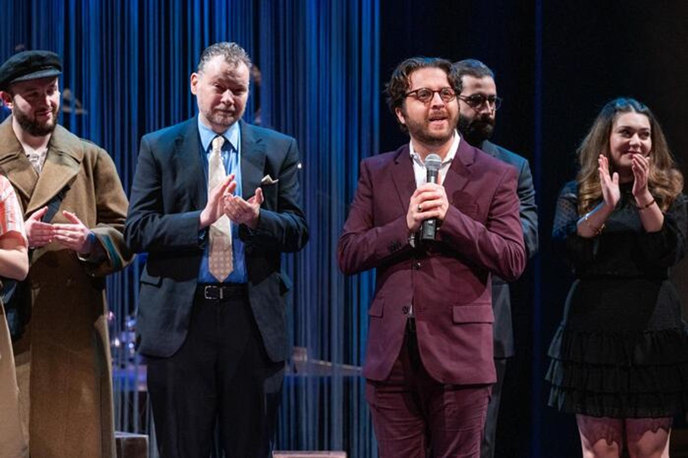 Photos: Inside Opening Night of AMID FALLING WALLS at the National Yiddish Theatre Folksbiene Photos: Inside Opening Night of AMID FALLING WALLS at the National Yiddish Theatre Folksbiene Image