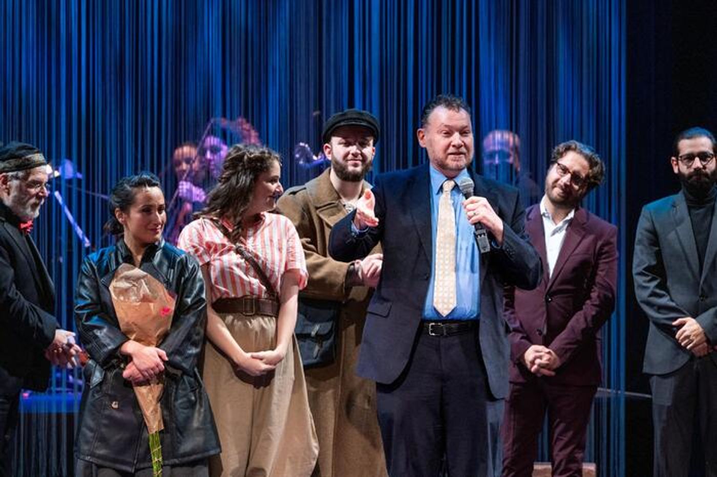 Photos: Inside Opening Night of AMID FALLING WALLS at the National Yiddish Theatre Folksbiene Photos: Inside Opening Night of AMID FALLING WALLS at the National Yiddish Theatre Folksbiene Image