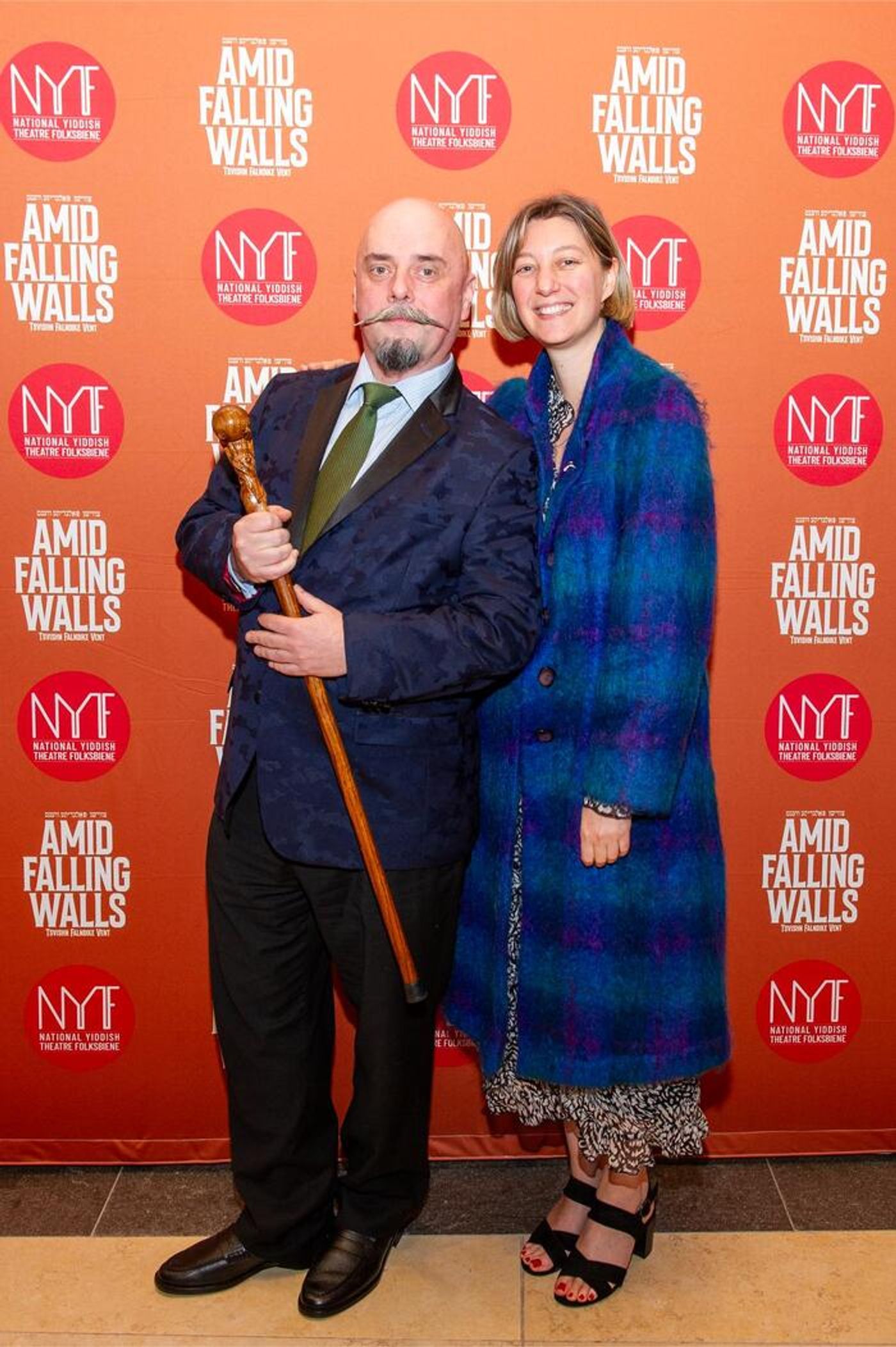 Photos: Inside Opening Night of AMID FALLING WALLS at the National Yiddish Theatre Folksbiene Photos: Inside Opening Night of AMID FALLING WALLS at the National Yiddish Theatre Folksbiene Image