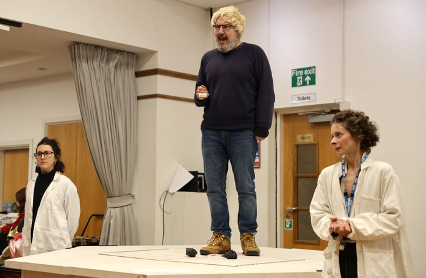 Photos: Inside Rehearsal For Armando Iannucci's PANDEMONIUM at the Soho Theatre  Image