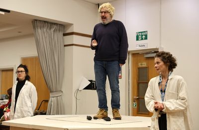 Amalia Vitale, Paul Chahidia, Faye Castelow Photo
