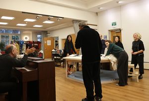 Armando Iannucci, Natasha Jayetileke, Patrick Marber, Paul Chahidi, Faye Castelow, Amalia Vitale, Debra Gillett @ BroadwayWorld Armando Iannucci, Natasha Jayetileke, Patrick Marber, Paul Chahidi, Faye Castelow, Am Photo