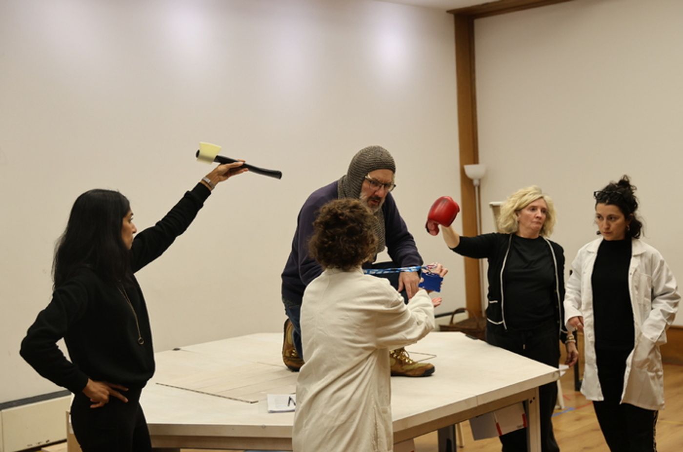 Photos: Inside Rehearsal For Armando Iannucci's PANDEMONIUM at the Soho Theatre  Image