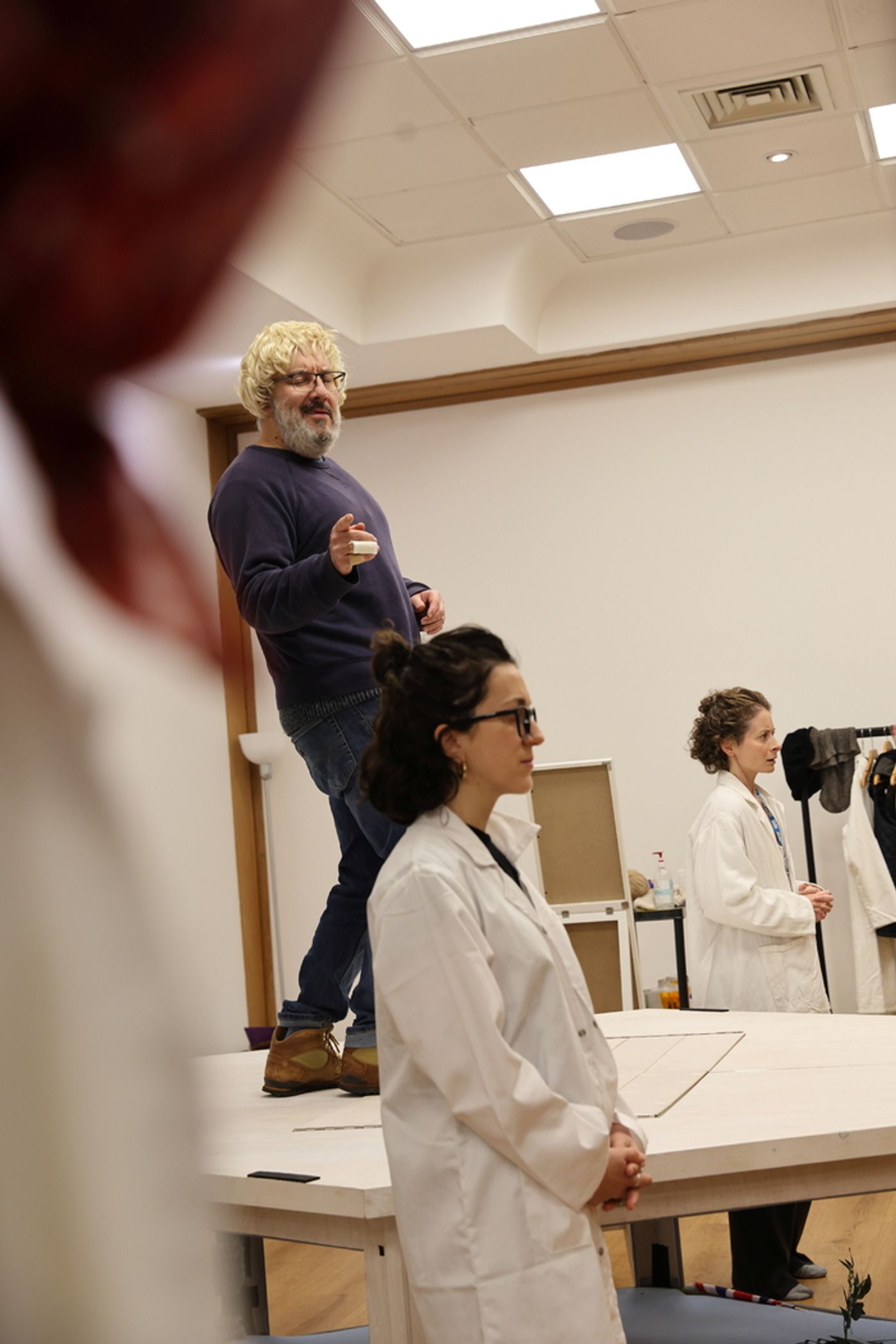 Photos: Inside Rehearsal For Armando Iannucci's PANDEMONIUM at the Soho Theatre  Image