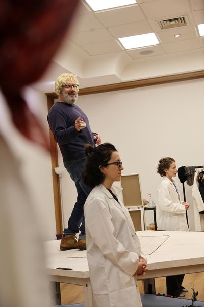 Paul Chahidi, Amalia Vitale, Faye Castelow Photo