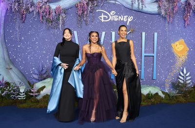 Julia Michaels, Ariana DeBose and Rochelle Humes Photo
