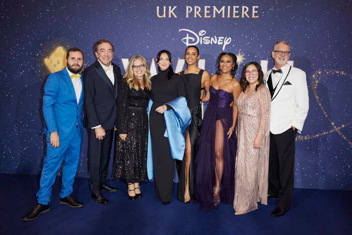 Juan Pablo Reyes, Peter Del Vecho, Jennifer Lee, Julia Michaels, Rochelle Humes, Ariana DeBose, Fawn Veerasunthorn and Chris Buck at 