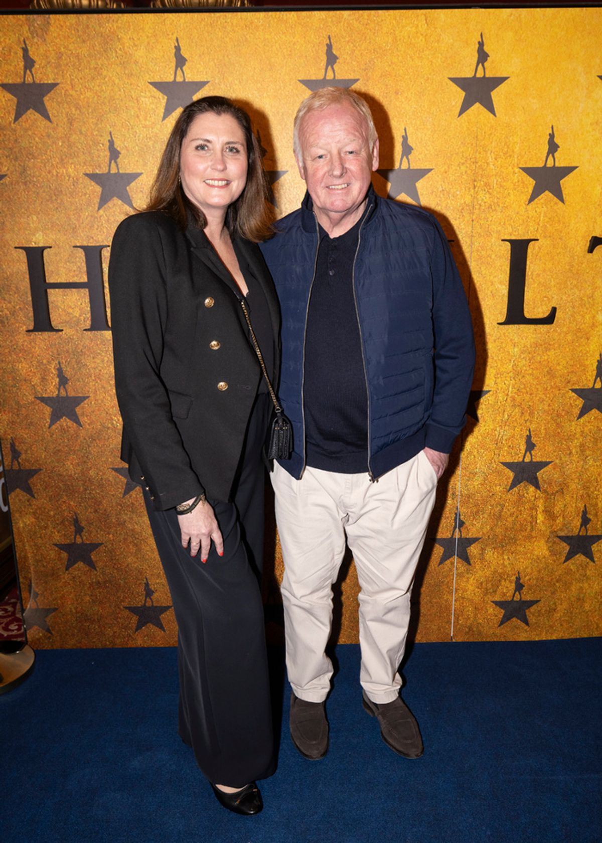 Claire Nicholson and Les Dennis at 