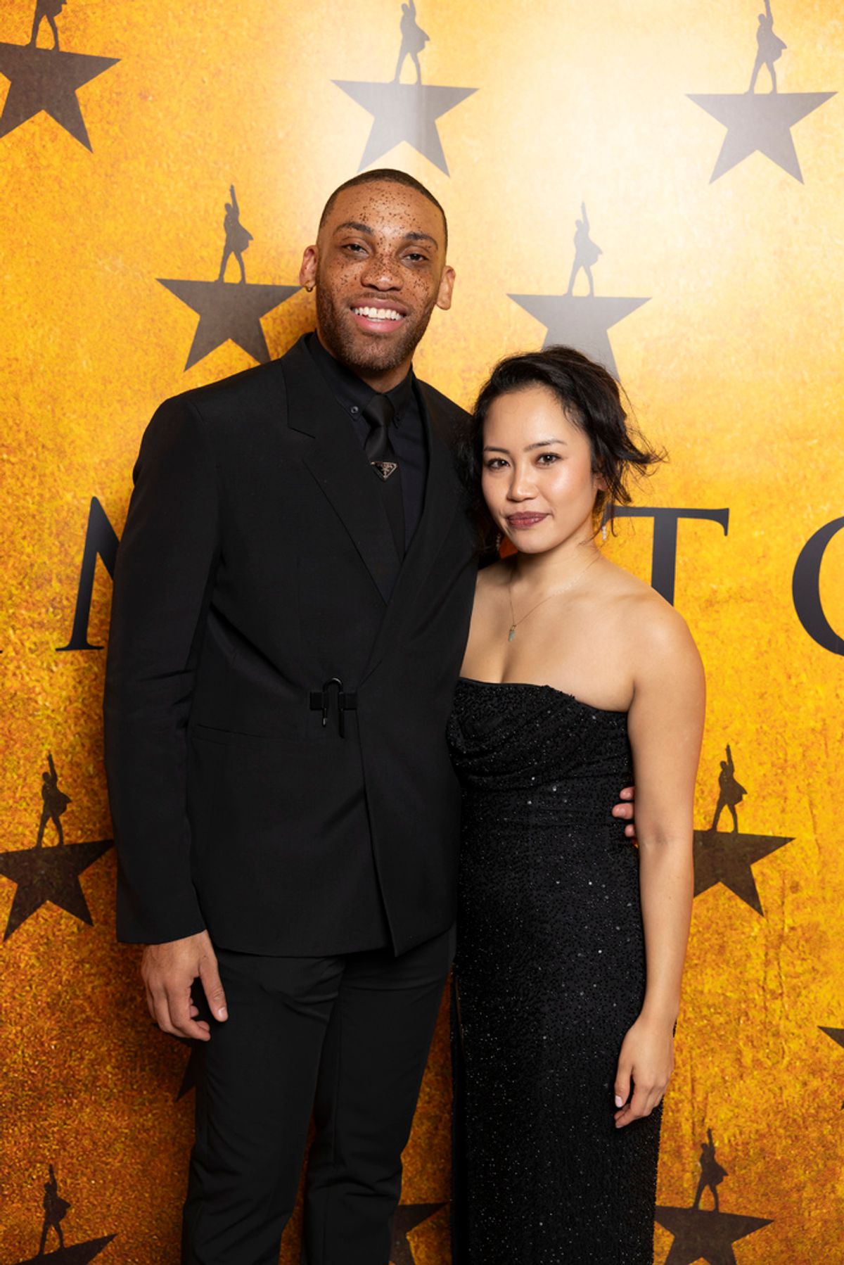 Shaq Taylor and Maya Britto at 