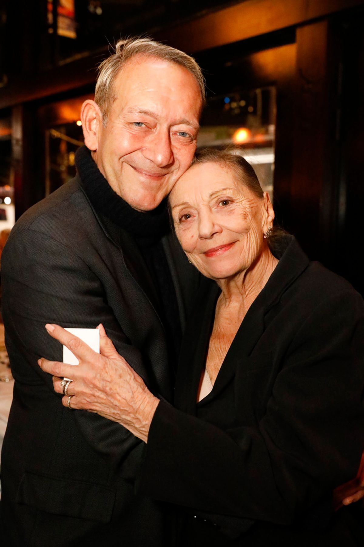 Michael John LaChiusa and Graciela Daniele at 