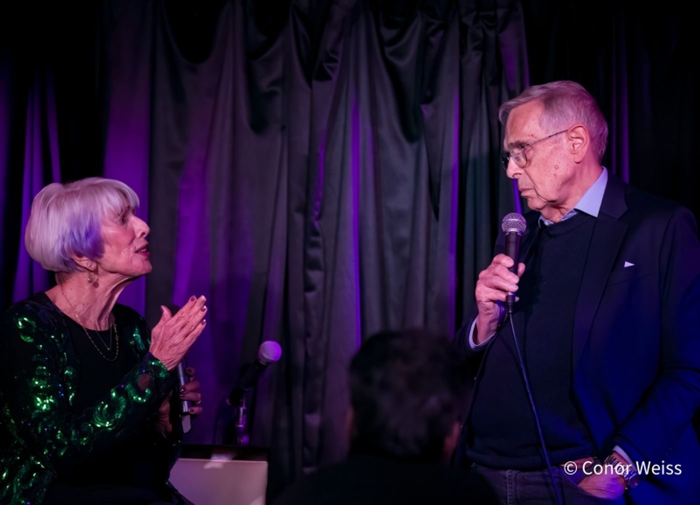 Photos: Barbara Bleier & Austin Pendleton Are OLD FRIENDS! With Gretchen Cryer & Richard Maltby Jr. at Pangea  Image