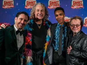Christopher Gattelli, Timothy Allen McDonald, Alex Robertson, Paul Williams @ BroadwayWorld Christopher Gattelli, Timothy Allen McDonald, Alex Robertson, Paul Williams Photo