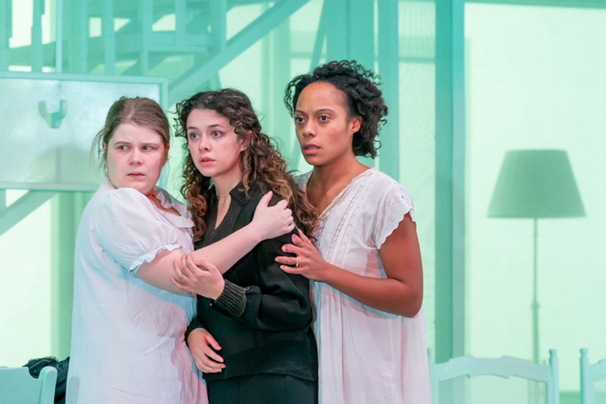 Eliot Salt (Amelia), Isis Hainsworth (Adela) and Rosalind Eleazar (Angustias) at 