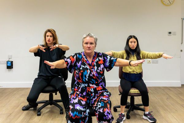 Photos: Inside Rehearsals For Alison Spittle's GLACIER, Starring Debra Baker, Sophie Steer, and Emma Lau  Image