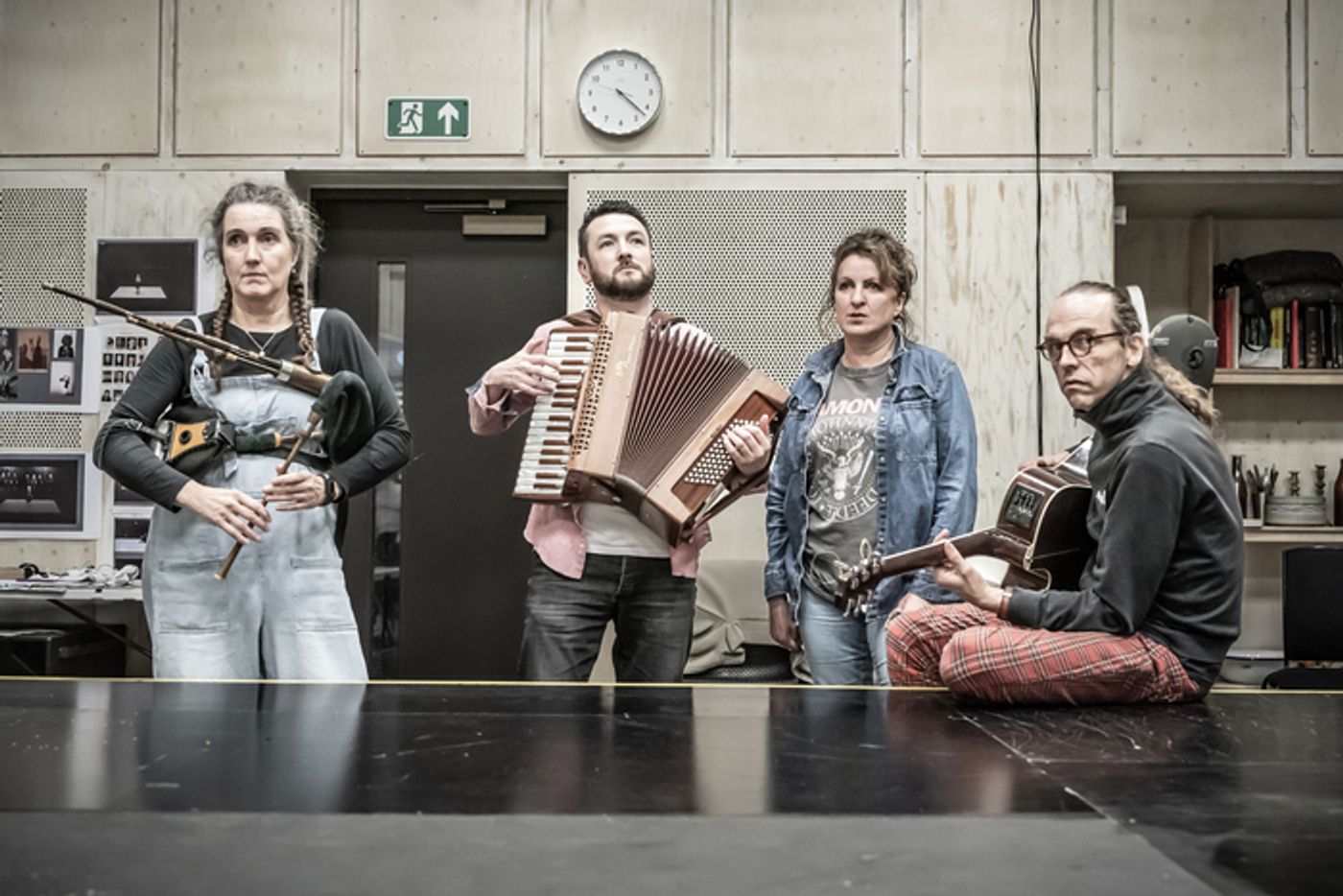 Photos: Inside Rehearsal For Donmar Warehouse's MACBETH,  Starring David Tennant and Cush Jumbo  Image