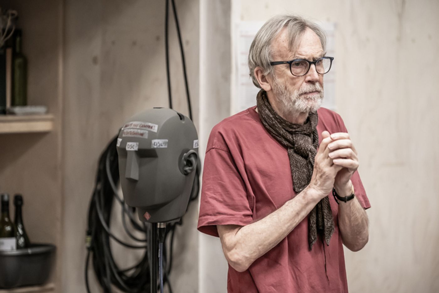 Photos: Inside Rehearsal For Donmar Warehouse's MACBETH,  Starring David Tennant and Cush Jumbo  Image