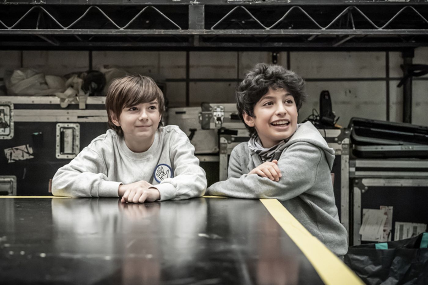 Photos: Inside Rehearsal For Donmar Warehouse's MACBETH,  Starring David Tennant and Cush Jumbo  Image