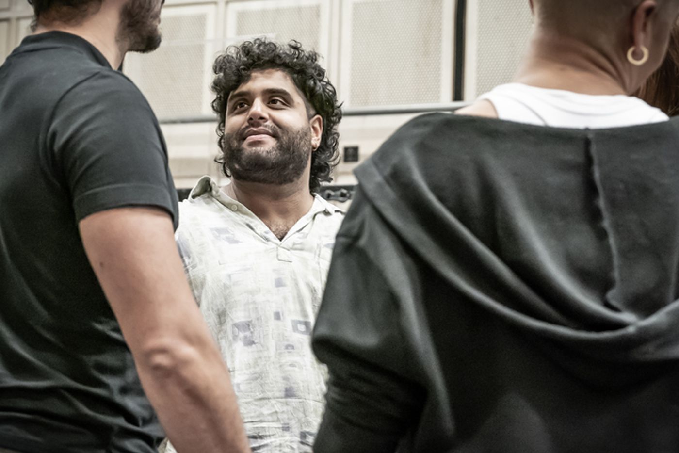 Photos: Inside Rehearsal For Donmar Warehouse's MACBETH,  Starring David Tennant and Cush Jumbo  Image