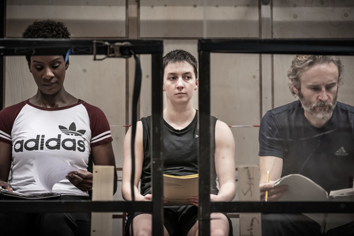 Moyo Akande, Ros Watt, Cal MacAninch at 