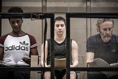 Moyo Akande, Ros Watt, Cal MacAninch Photo