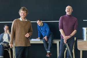 Johnny Flynn & Mark Gatiss
 Photo