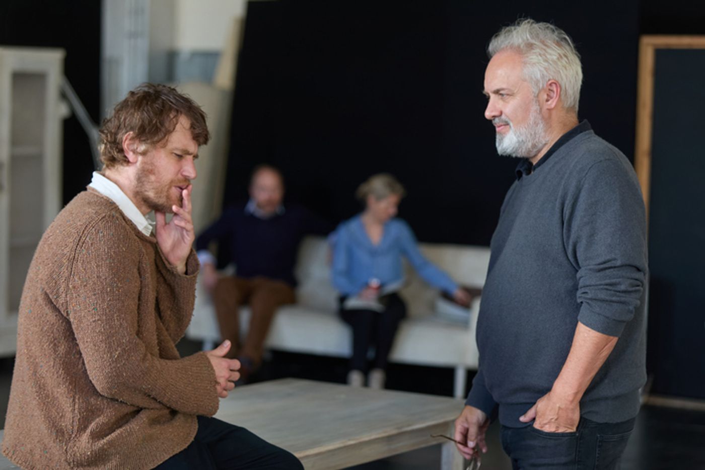 Photos: Inside Rehearsal for West End Transfer of THE MOTIVE AND THE CUE  Image