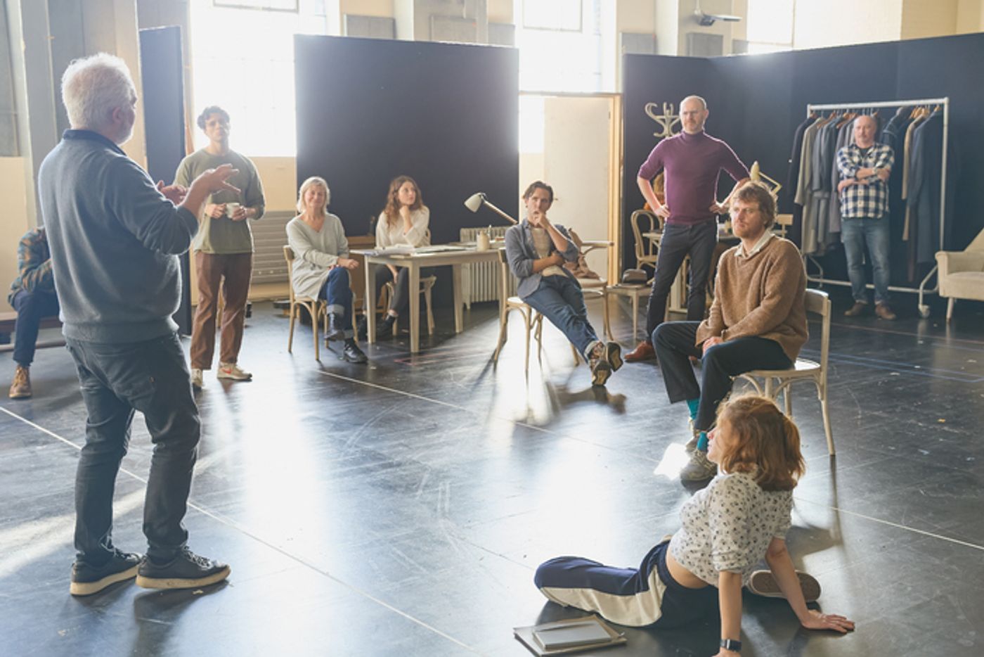 Photos: Inside Rehearsal for West End Transfer of THE MOTIVE AND THE CUE  Image