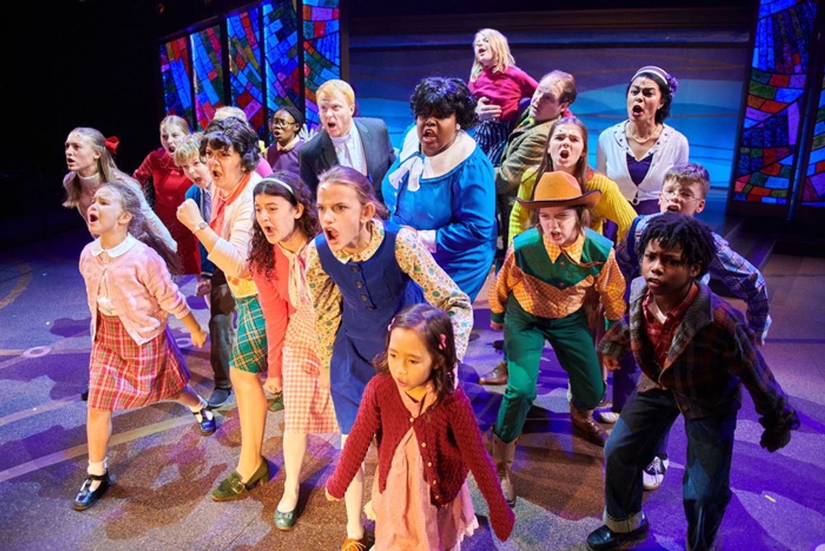 Karen Estrada, J.T. Backes, Lachrisa Grandberry, Chase Stoeger, Michelle LoRicco, and cast  at 