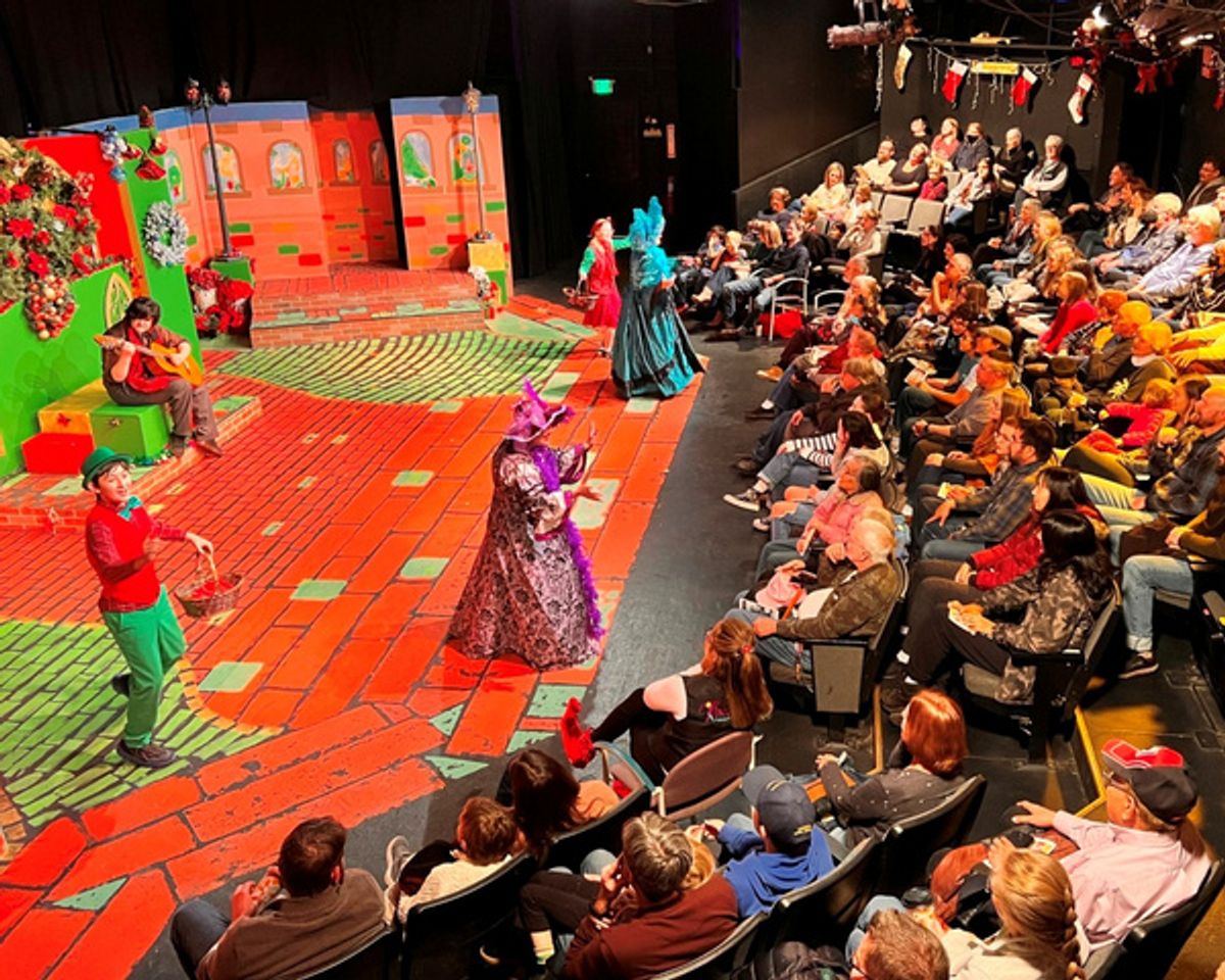 Josie Devlin, Teri Gochanour, Aki Garcia, and Dickens, Claire Campbell, and Will Suchowiejko at 