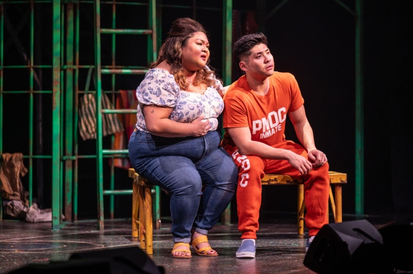 Diana Del Rosario, Daren Dyhengco. Set & Props: Joanna Yu, Costumes: Joyce Padua, Lighting: Michelle Ramsay. Photo Dahlia Katz.