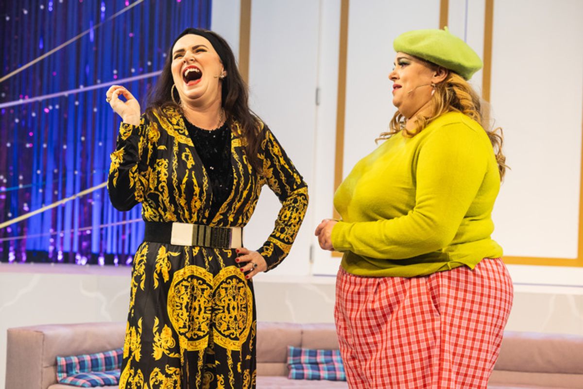 Jo Freer, Lauren Ellis Steele at 