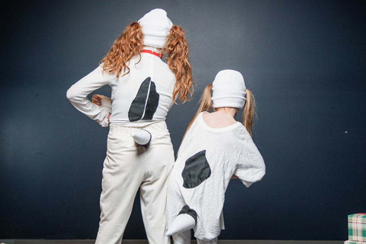 Lily Ganong and Leah Miller at 