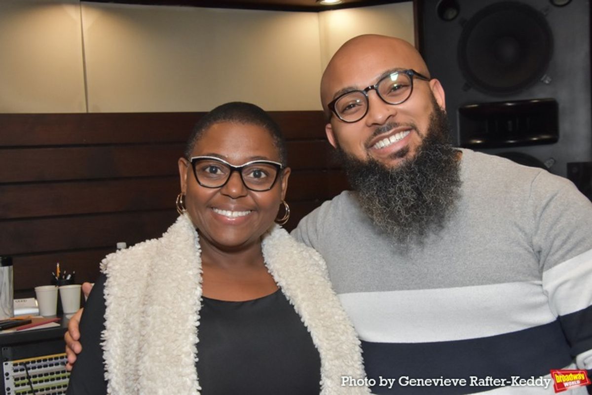 Willa Bost and Rashad McPherson (Music Director and Arranger) at 
