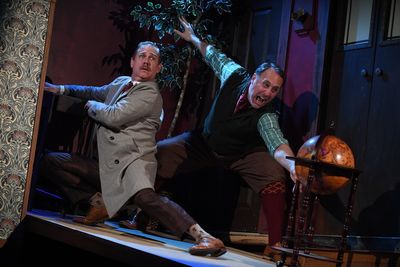 JONATHAN RHYS WILLIAMS and WILL SPRINGHORN JR. Photo