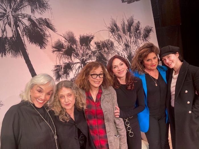 Exclusive Photos: Rachel Brosnahan and Carol Kane Visit MADWOMEN OF THE WEST  Image