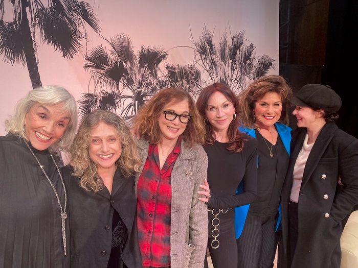 Exclusive Photos: Rachel Brosnahan and Carol Kane Visit MADWOMEN OF THE WEST  Image