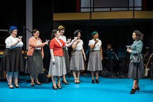 (l-r) Jennifer Grimm, Ruthie Baker, Erin Capello, Olivia Kemp,  Anna Hashizume, Tiffa Photo