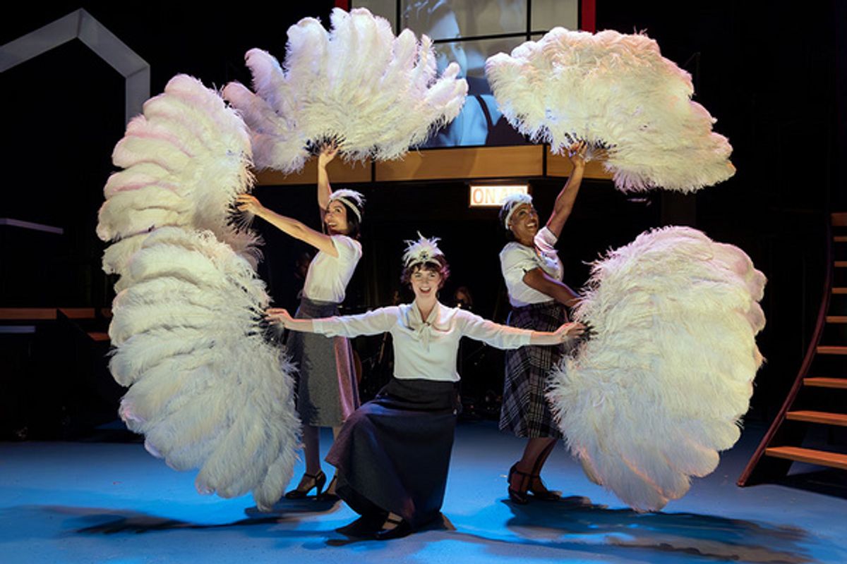 (l-r) Anna Hashizume, Olivia Kemp, Lynnea Doublette   at 