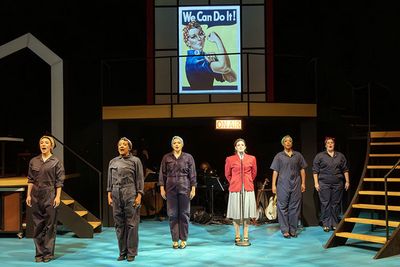 (l-r) Anna Hashizume, Tiffany Cooper, Camryn Buelow, Erin  Capello, Lynnea Doublette, Photo