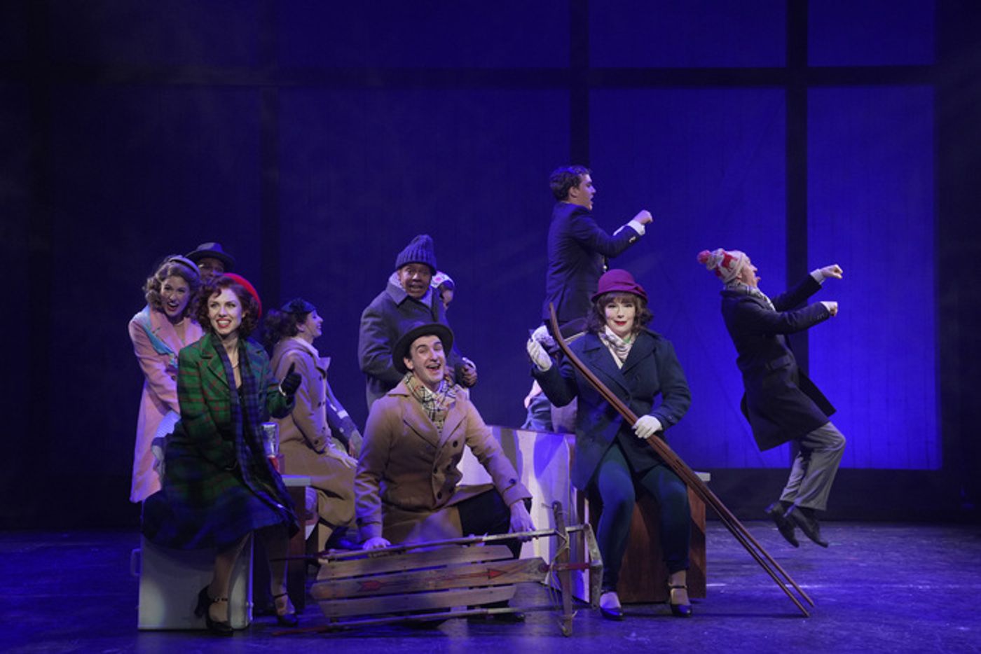 Photos & Video: Get a First Look at WHITE CHRISTMAS at Bucks County Playhouse Photos & Video: Get a First Look at WHITE CHRISTMAS at Bucks County Playhouse Image