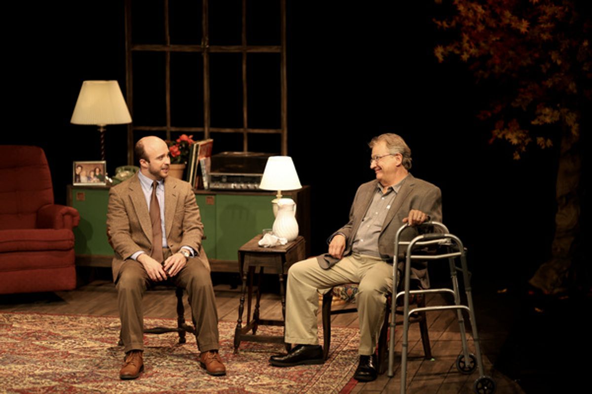 Tuesdays with Morrie at Stage Door Theatre as a mainstage production for Season 50 at 