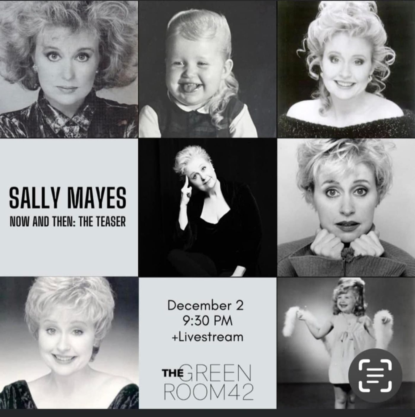 Interview: Sally Mayes of NOW AND THEN: THE TEASER at The Green Room 42 December 2nd  Image