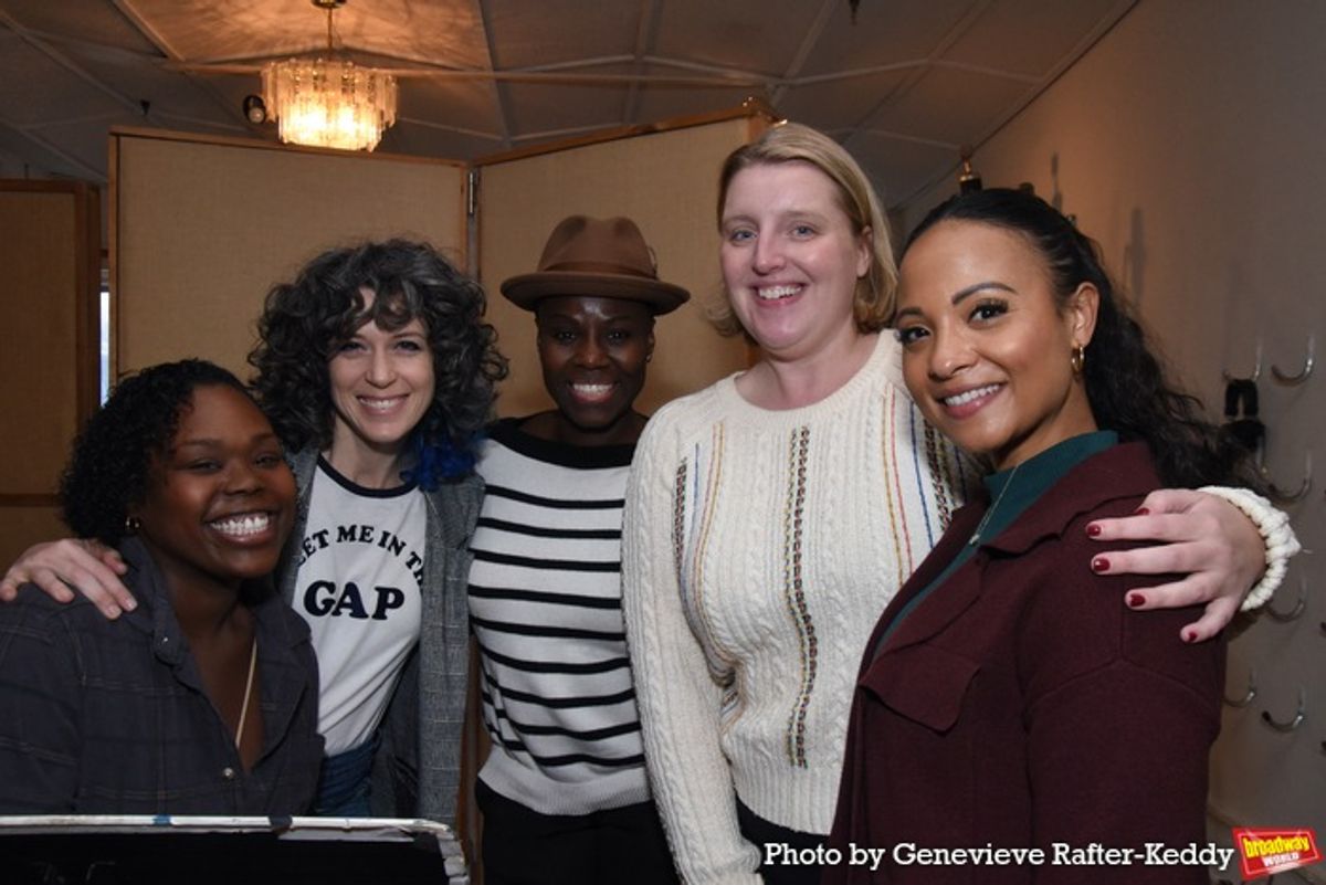 Tatiana Lofton, Paige Faure, Shirine Babb, Bri Sudia and Alex Hairston at 