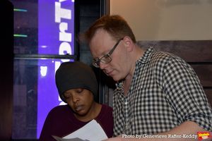 Rheaume Crenshaw and Richard Rockage @ BroadwayWorld Rheaume Crenshaw and Richard Rockage Photo
