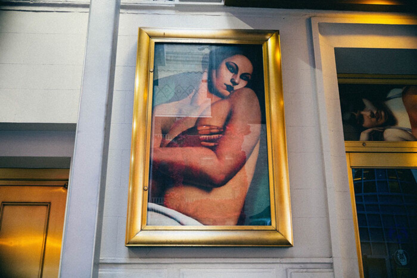 Photos: Selected Works of Tamara de Lempicka Are On Display Outside the Longacre Theatre  Image