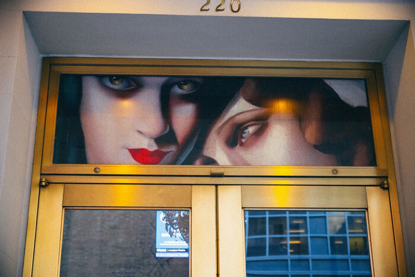 Photos: Selected Works of Tamara de Lempicka Are On Display Outside the Longacre Theatre  Image