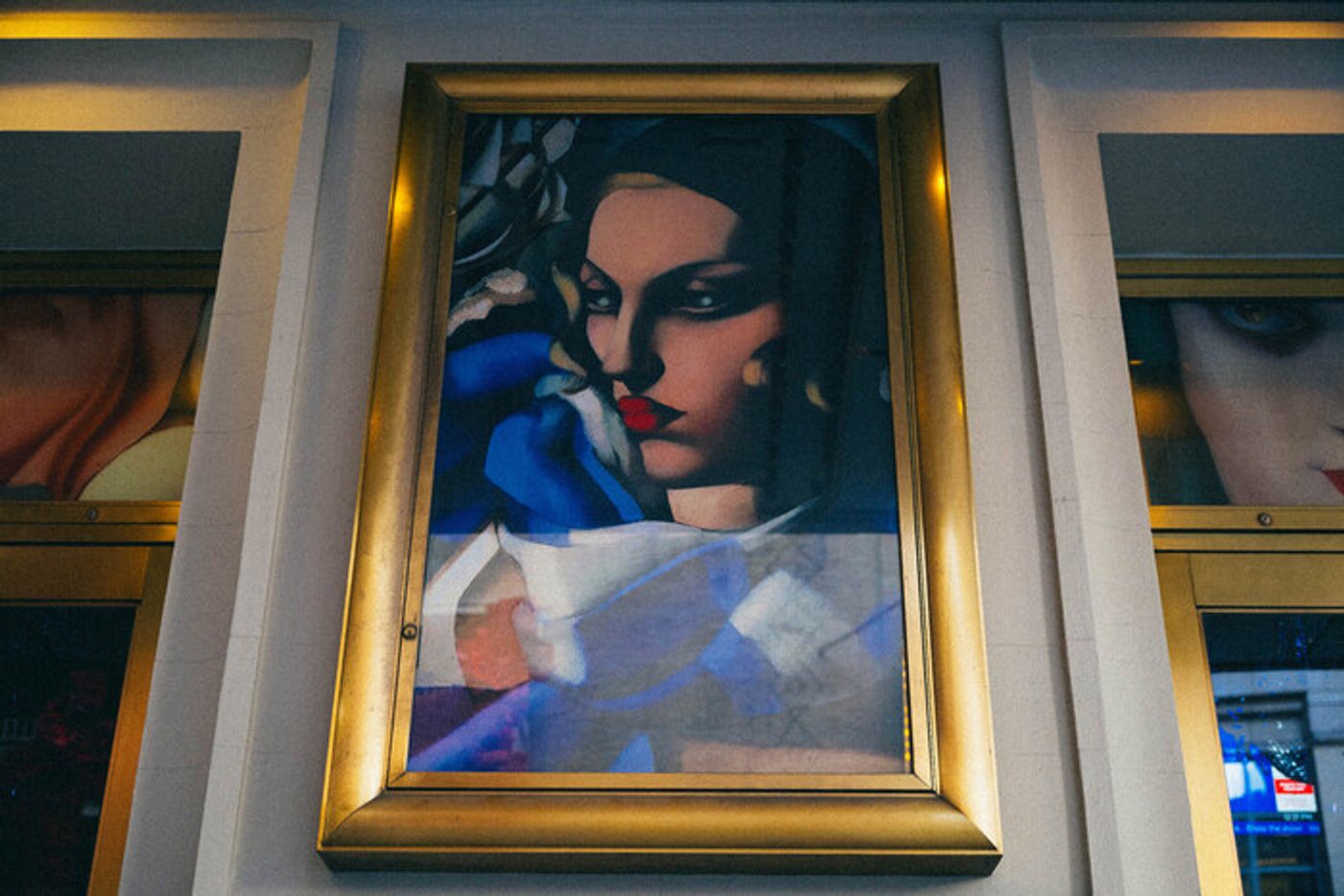 Photos: Selected Works of Tamara de Lempicka Are On Display Outside the Longacre Theatre  Image